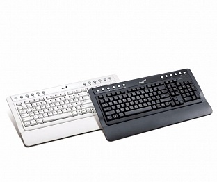 ���������� Genius KB-220 USB, Multimedia, black, color box