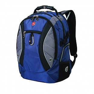 Рюкзак дорожный WENGER NEO цв. синий/серый, полиэстер 900D
