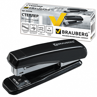  BRAUBERG 24/6,  20 ,  ,  , , 222546