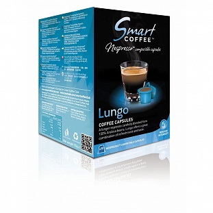 Капсулы для кофемашин Smart Coffee Club, Lungo 10 капсул 55г