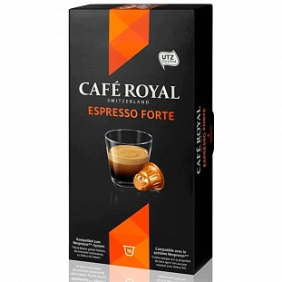 Капсулы для кофемашин Cafe Royal Espresso Forte 10*5г