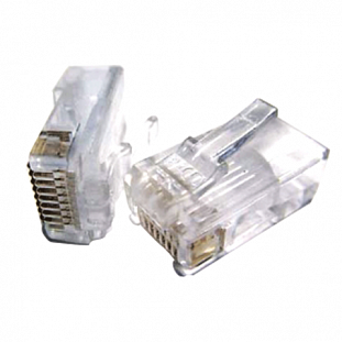  () RJ-45,  100 , , .5e, 8p8c, PLUG3UP6/5