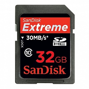   SanDisk Extreme SDHC 32GB Class10 UHS-I(SDSDXN-032G-G46)