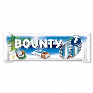 Шоколадный батончик Bounty мультипак 7шт. 192,5г