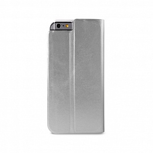  PURO BACK SILVER  iphone 6 plus, (iPC655) Bookc1sil