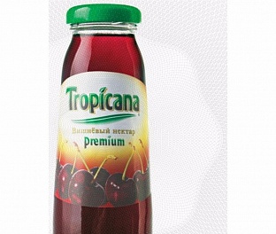 Сок Tropicana вишня стекл. бут. 0,2л 12 шт/уп