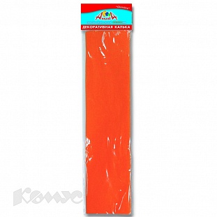 Бумага для творчества калька, оранжевая, 50*70см, С1904-03