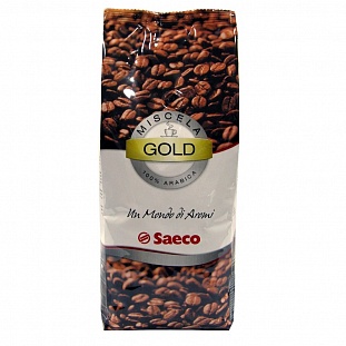 Кофе Saeco Gold в зернах, 1 кг