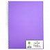 Блокнот Canson Notes на спирали, 120гр, 21х29, 7см, 50л, фиолетовый