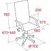 Кресло BN_Jl_Руководителя Echair-545 ML кожа черная, хром