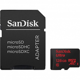   SanDisk microSDXC 128Gb Class10(SDSQUNC128GGN6IA)+