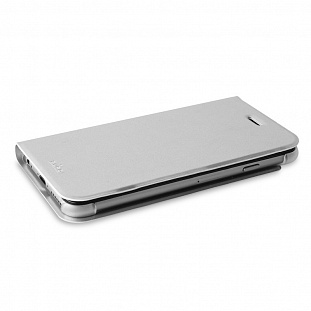  PURO BACK SILVER  iphone 6 plus, (iPC655) Bookc1sil