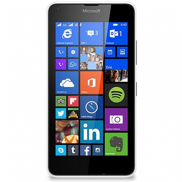Смартфон Microsoft 640 DS 5, 1280x720, 8МП(RM-1077) белый – купить в ...